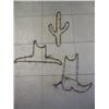 Image 1 : 3 Barbed Wire Decorations