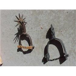 2 Spurs and 1 Horseshoe Decorations