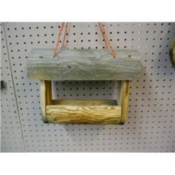 Wooden Bird Feeder
