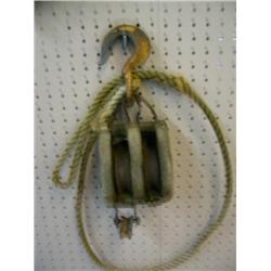 Wooden Pulley Block