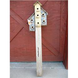 8 Place Wooden Birdhouse