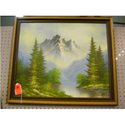 K. Harris Original Oil Painting