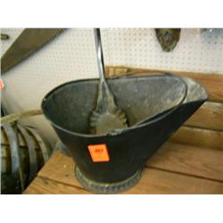 Coal Scuttle and Shovel