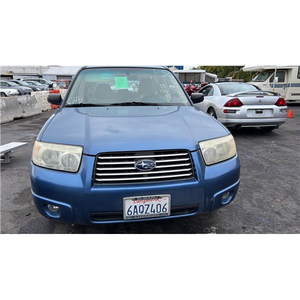 2007 Subaru Forester 2.5 X