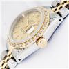 Image 5 : Rolex Ladies Two Tone Champagne Diamond Datejust Wristwatch