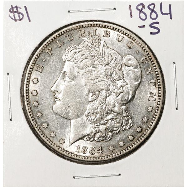 1884-S $1 Morgan Silver Dollar Coin