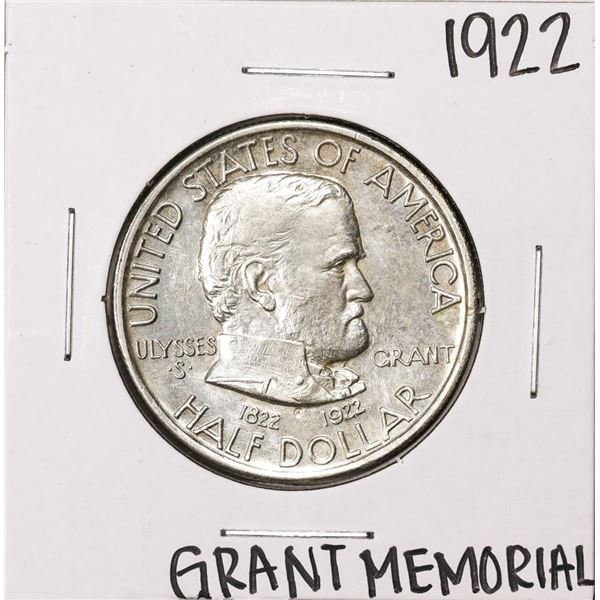 1922 Grant Memorial Commemorative Half Dollar Coin