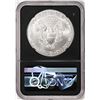 Image 2 : 2018 $1 American Silver Eagle Coin NGC MS70 First Day of Issue Edmund Moy Signature