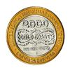 Image 2 : .999 Fine Silver Gold Coast Las Vegas, Nevada $10 Casino Limited Edition Gaming Token