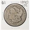 Image 1 : 1890-CC $1 Morgan Silver Dollar Coin