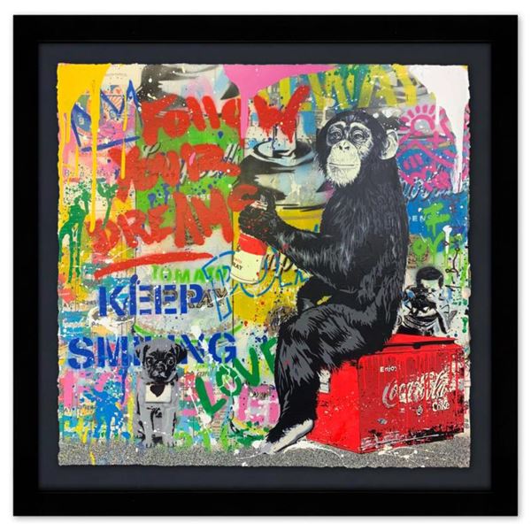 Mr. Brainwash "Everyday Life" Original Mixed Media on Paper