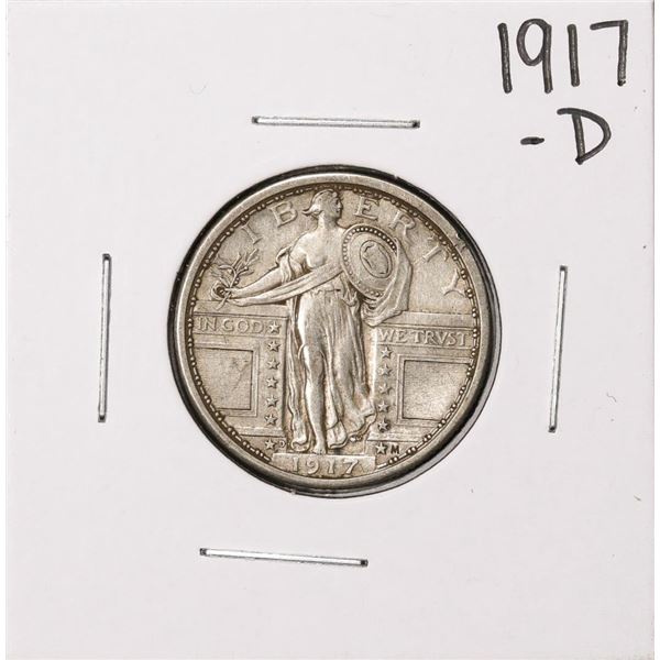 1917-D Standing Liberty Quarter Coin