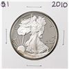 Image 1 : 2010-W $1 Proof American Silver Eagle Coin