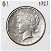 Image 1 : 1921 $1 Peace Silver Dollar Coin