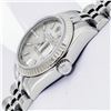 Image 5 : Rolex Ladies Stainless Steel Silver Index Datejust Wristwatch