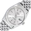 Image 1 : Rolex Mens Stainless Steel Silver Index Datejust Wristwatch