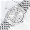 Image 2 : Rolex Mens Stainless Steel Silver Index Datejust Wristwatch