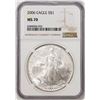 Image 1 : 2006 $1 American Silver Eagle Coin NGC MS70