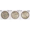 Image 1 : Lot of 1924-S to 1926-S $1 Peace Silver Dollar Coins