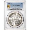 1887-S $1 Morgan Silver Dollar Coin PCGS MS62