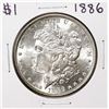 1886 $1 Morgan Silver Dollar Coin