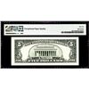 Image 2 : 1995 $5 Federal Reserve Note Cleveland Fr.1985-D PMG Gem Uncirculated 66EPQ