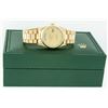 Image 9 : Rolex Mens 18K Yellow Gold Champagne Index President Wristwatch With Rolex Box