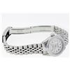 Image 8 : Rolex Ladies Stainless Steel White Roman Diamond Datejust Wristwatch