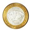 Image 1 : .999 Fine Silver Gold Coast Las Vegas, Nevada $10 Casino Limited Edition Gaming Token