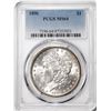 Image 1 : 1890 $1 Morgan Silver Dollar Coin PCGS MS64