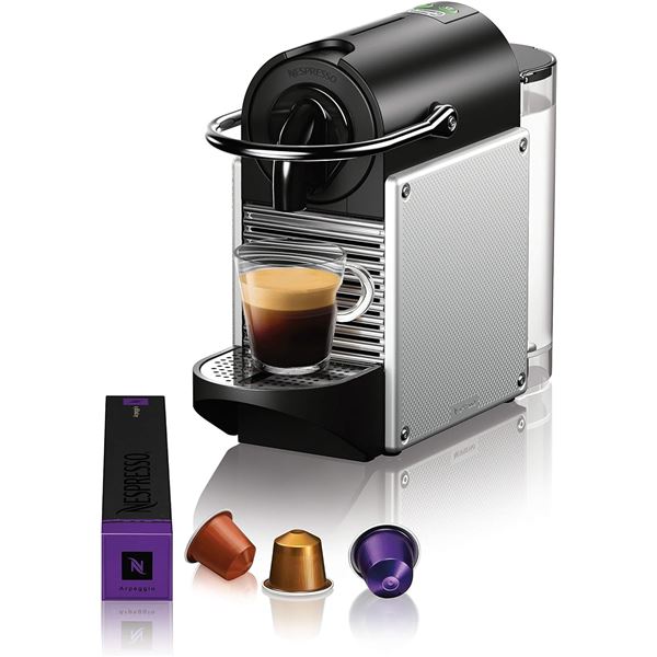 NEW NESPRESSO PIXIE DELONGHI COFFEE POD MACHINE