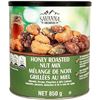 Image 1 : 850G TIN OF SAVANA ORCHARDS HONEY ROASTED NUT MIX