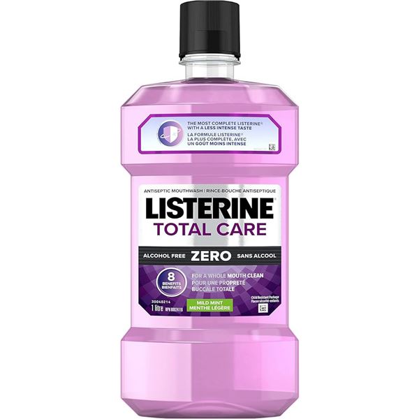 NEW LISTERINE TOTAL CARE MILD MINT FLAVOUR - 1 L