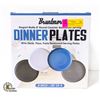 Image 1 : SET OF 4 NEW BRUNTMOR DINNER PLATES 8" SET OF 4