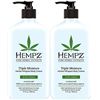 Image 1 : NEW 2-PACK OF HEMPZ TRIPLE MOISTURE HERBAL WHIPPED