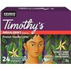 Image 1 : BOX OF 24 TIMOTHYS FRENCH VANILLA LATTE K-CUP