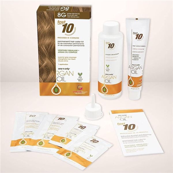 NEW FAST 10 8G GOLDEN LIGHT BLONDE PERMANENT HAIR