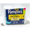 Image 1 : NEW PAMPERS SIZE 6 OVERNIGHT SWADDLERS - 42 DIAPER