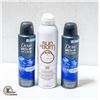 Image 1 : BAG OF 2 NEW DOVE DRY ANTI-PERSPIRANT AND SUN BUM