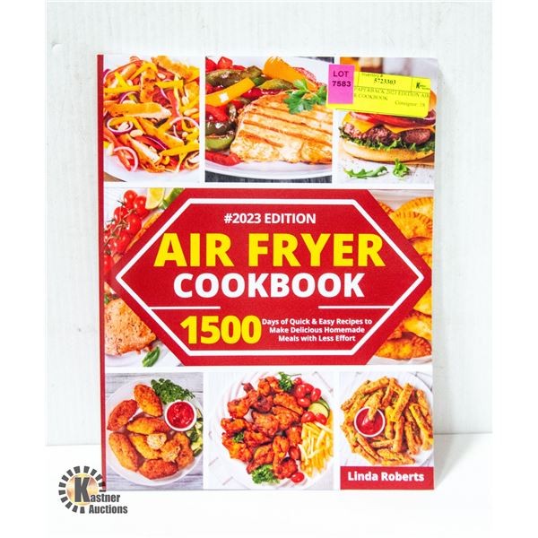 NEW PAPERBACK 2023 EDITION AIR FRYER COOKBOOK