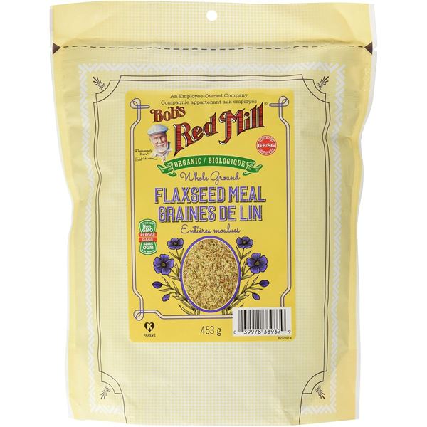 NEW BOB'S RED MILL ORGANIC WHOLE GROUND FLAXSEED