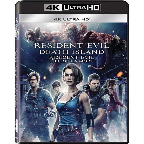 NEW 4K ULTRA HD  RESIDENT EVIL DEATH ISLAND