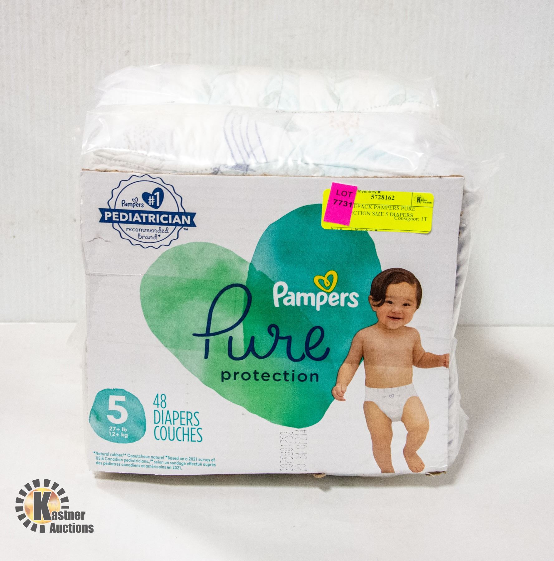 NEW REPACK PAMPERS PURE PROTECTION SIZE 5 DIAPERS