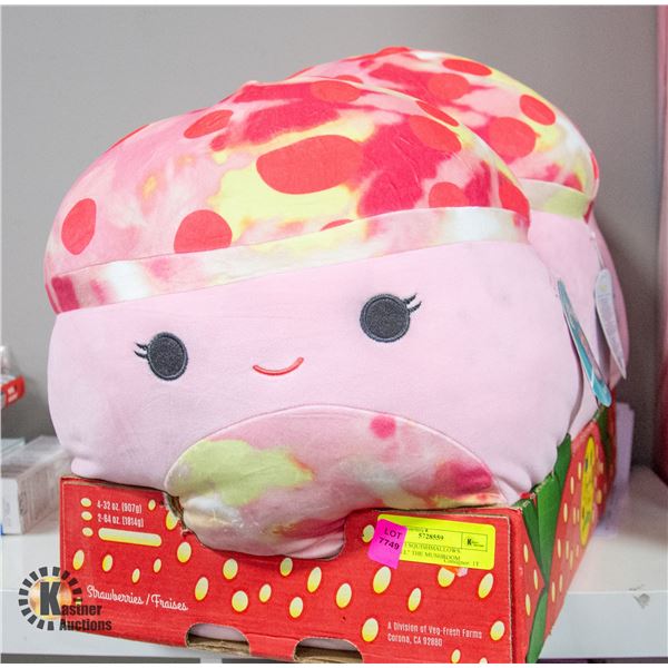 LOT OF 3 SQUISHMALLOWS "RACHEL" THE MUSHROOM