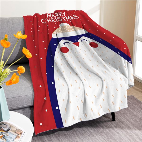 SUPER KING SIZE 180CMX200CM X'MAS THEMED BLANKET