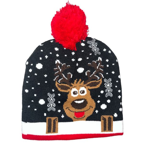 NEW MULTICOLOR BRIGHT LED XMAS THEME WINTER TOUQUE