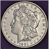 Image 1 : 1901-p Morgan Silver Dollar AU