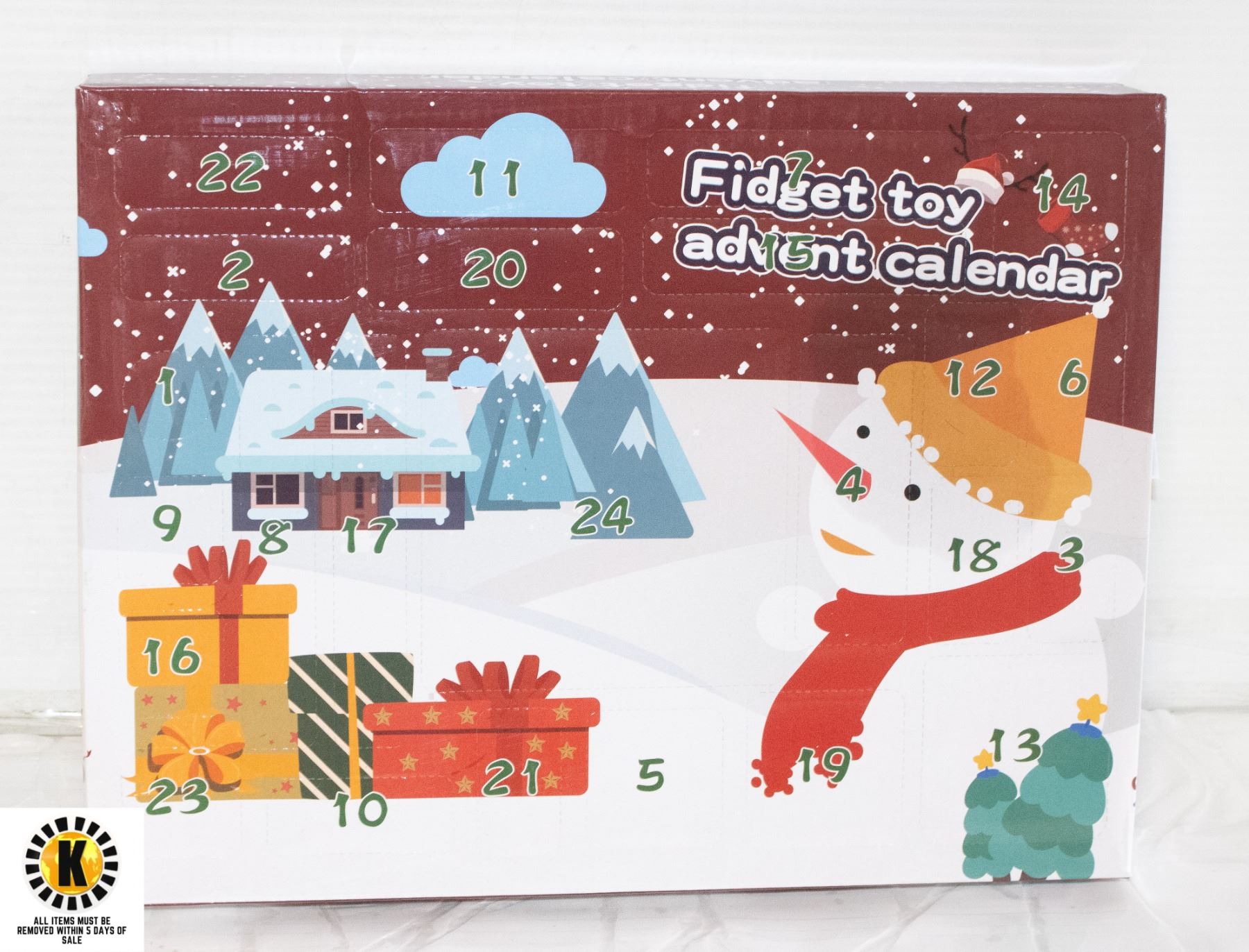 FIDGET ADVENT CALENDAR FIDGET ADVENT CALENDAR