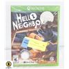 Image 1 : X BOX ONE HELLO NEIGHBOUR