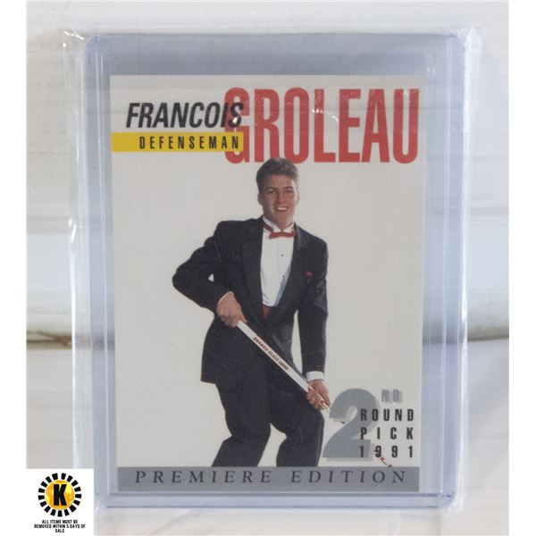 SIGNED NUMBERED 53/333 FRANCOIS GROLEAU FRENCH VAR